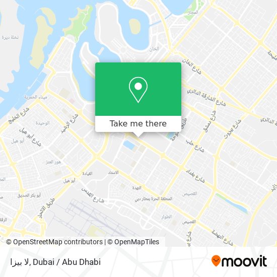 لا بيزا map