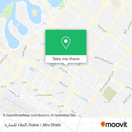 الجلاء للتجارة map