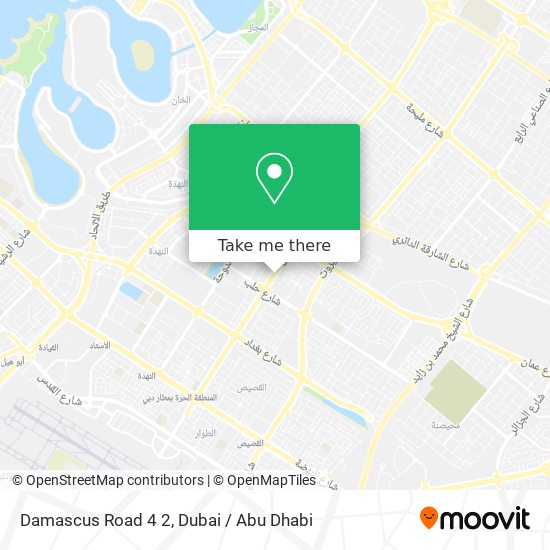 Damascus Road 4 2 map