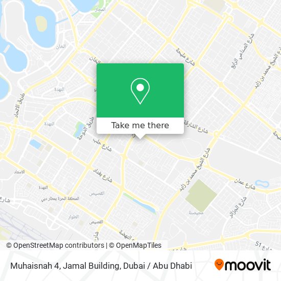 Muhaisnah 4, Jamal Building map