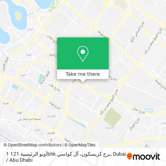 أويو الرئيسية 121 1bhk برج كريسكون، آل كواسي map