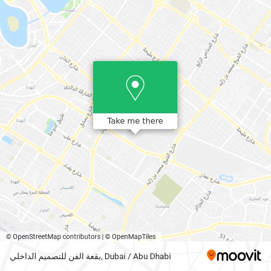 بقعة الفن للتصميم الداخلي map