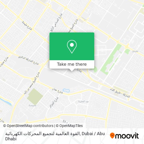 القوة العالمية لتجميع المحركات الكهربائية map