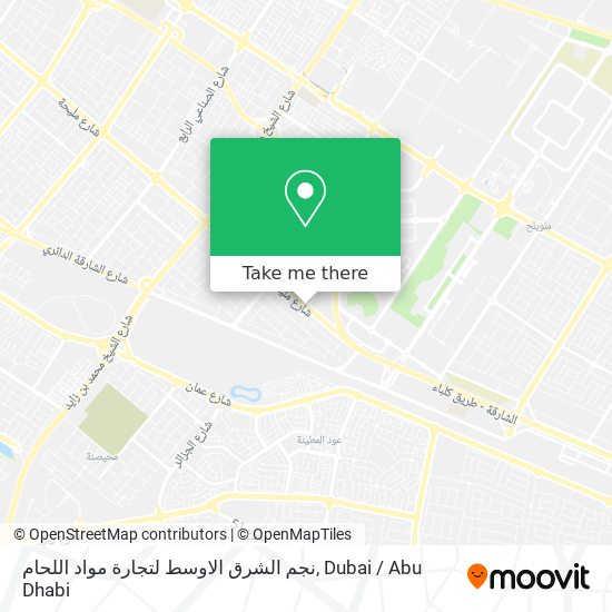 نجم الشرق الاوسط لتجارة مواد اللحام map