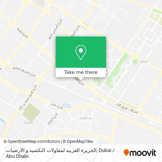 الجزيرة العربيه لمقاولات التكسيه و الارضيات map