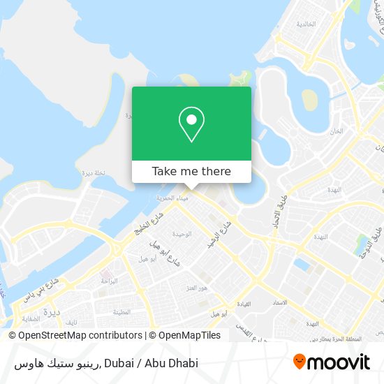 رينبو ستيك هاوس map