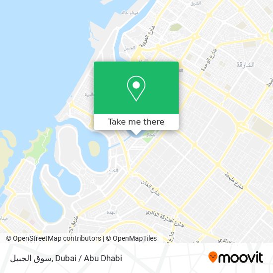 سوق الجبيل map