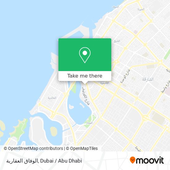 الوفاق العقارية map