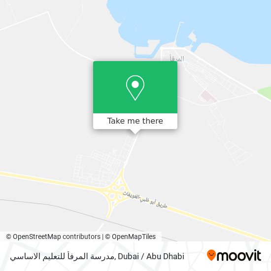 مدرسة المرفأ للتعليم الاساسي map