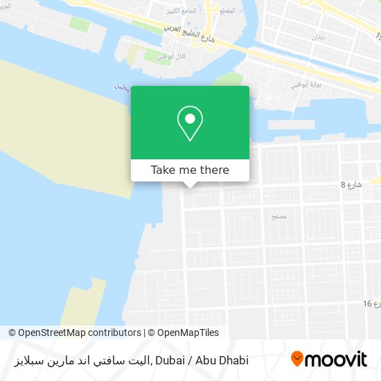 اليت سافتي اند مارين سبلايز map