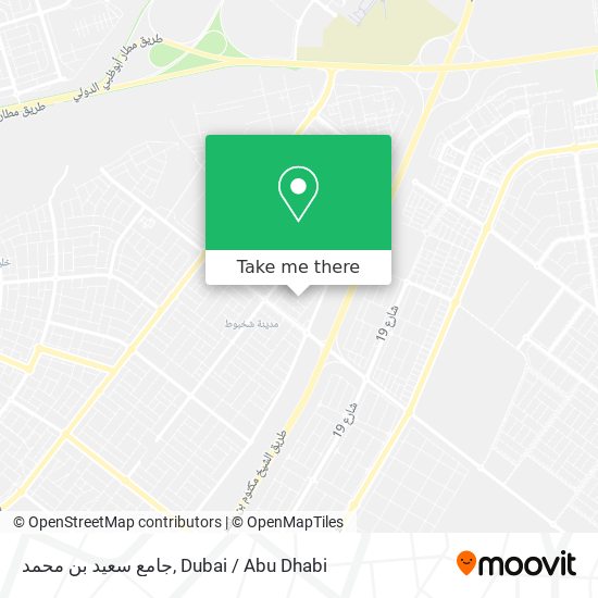 جامع سعيد بن محمد map