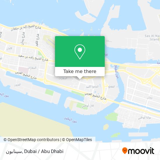 سينابون map