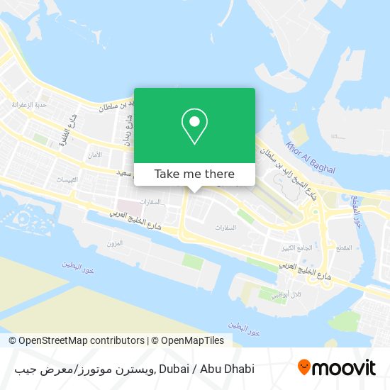 ويسترن موتورز/معرض جيب map