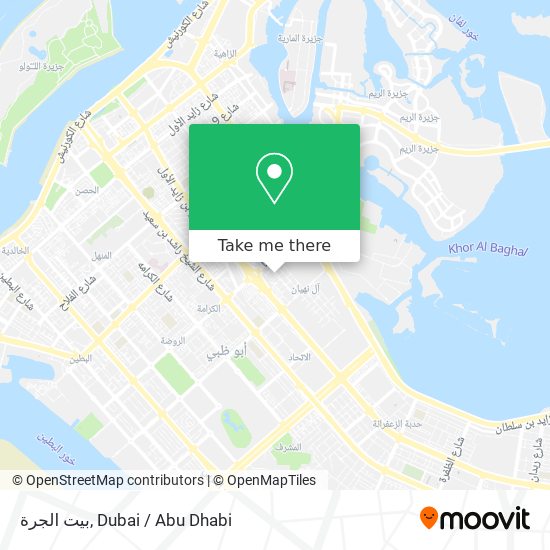 بيت الجرة map