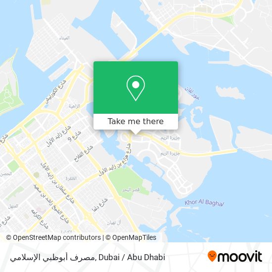 مصرف أبوظبي الإسلامي map