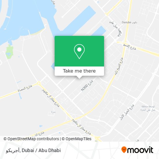 أجريكو map