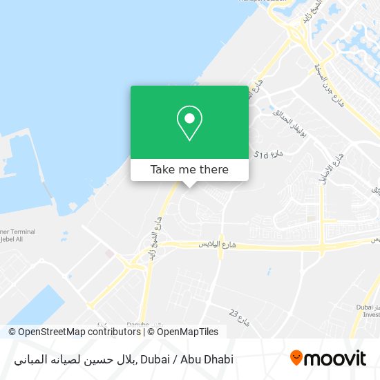 بلال حسين لصيانه المباني map