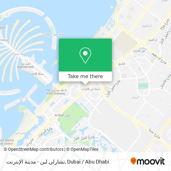 تشارلي لين - مدينة الإنترنت map