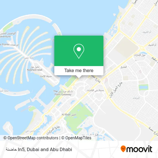 حاضنة In5 map