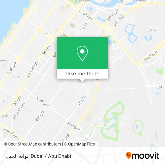 بوابة الخيل map