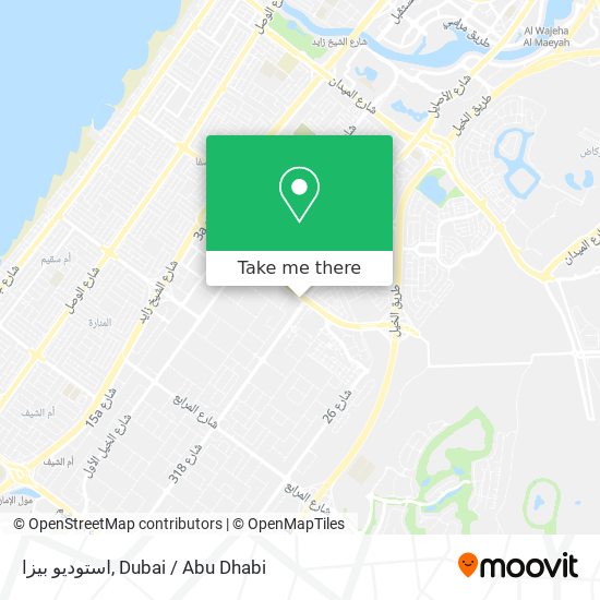 استوديو بيزا map