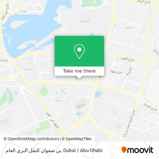 بن صفوان للنقل البري العام map