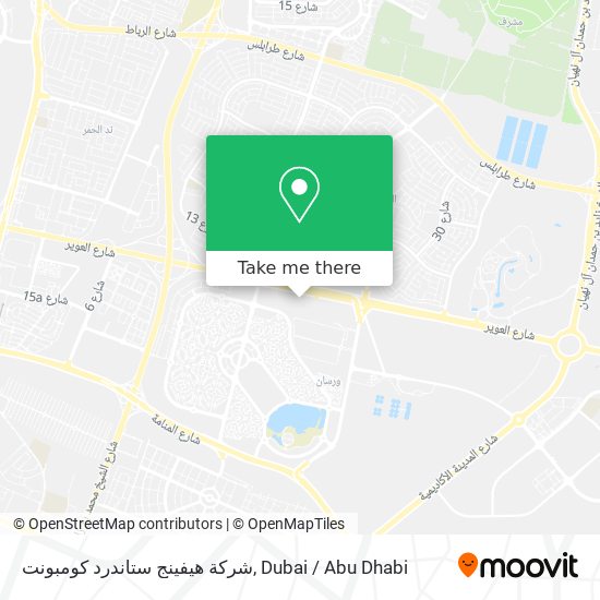 شركة هيفينج ستاندرد كومبونت map