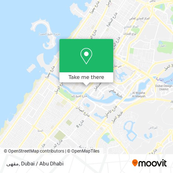 مقهى map