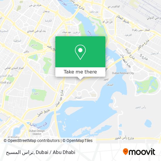 تراس المسبح map