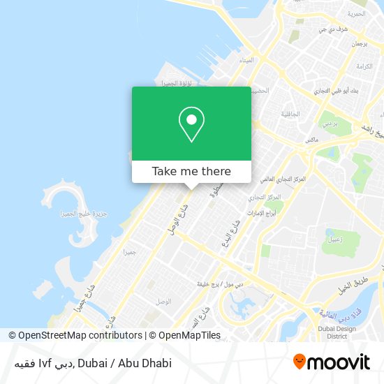 فقيه Ivf دبي map