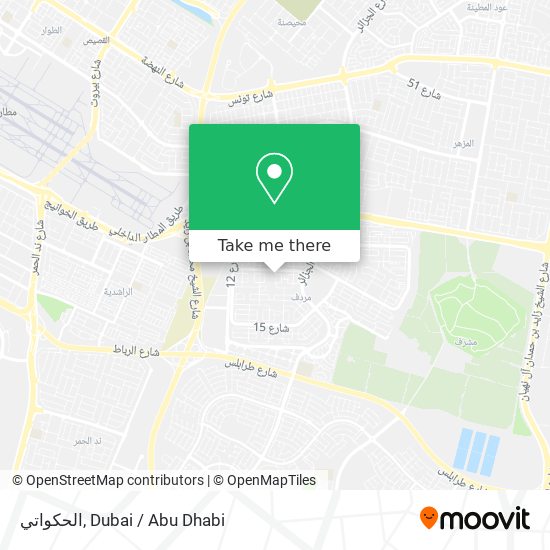 الحكواتي map