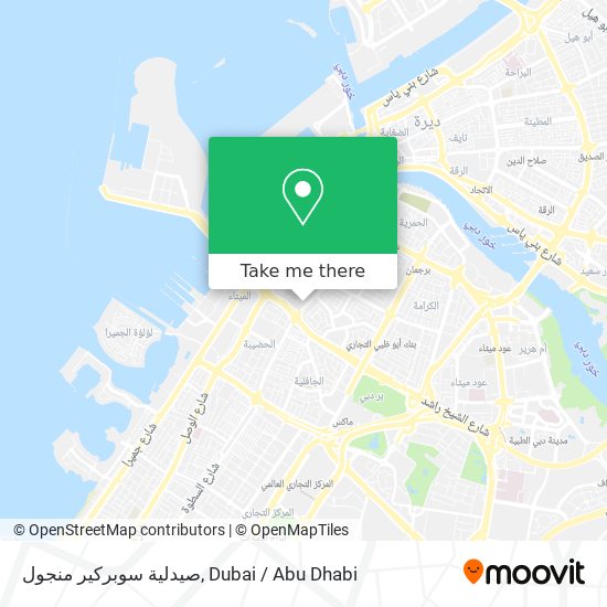 صيدلية سوبركير منجول map