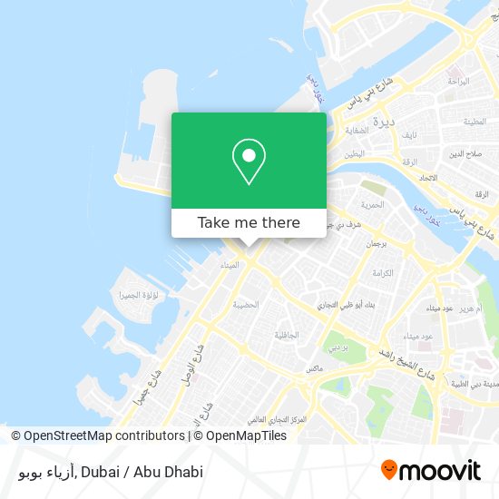 أزياء بوبو map