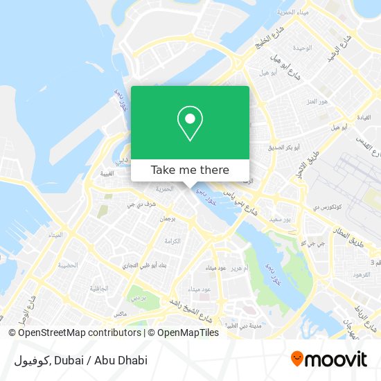 كوفيول map