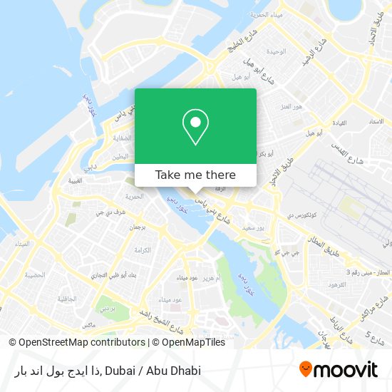 ذا ايدج بول اند بار map