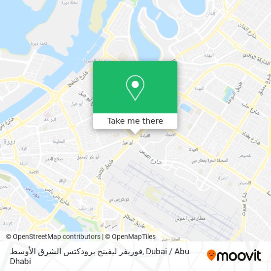 فوريفر ليفينج برودكتس الشرق الأوسط map