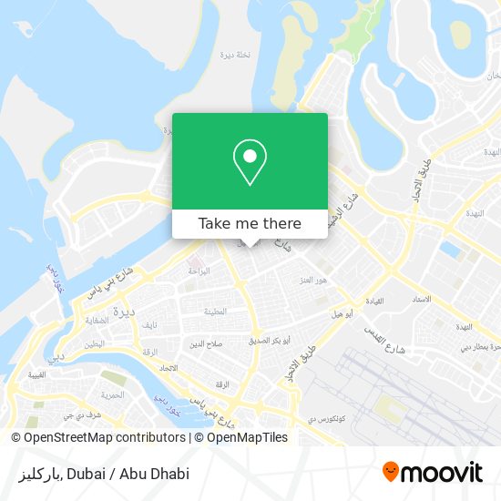 باركليز map