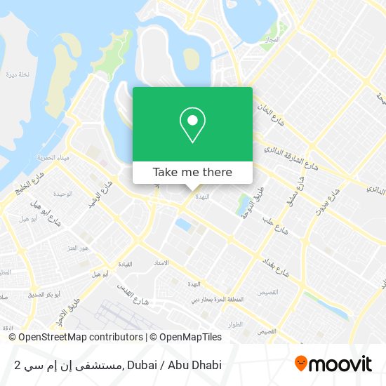 مستشفى إن إم سي 2 map