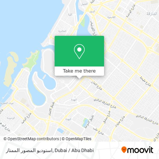 استوديو المصور الممتاز map