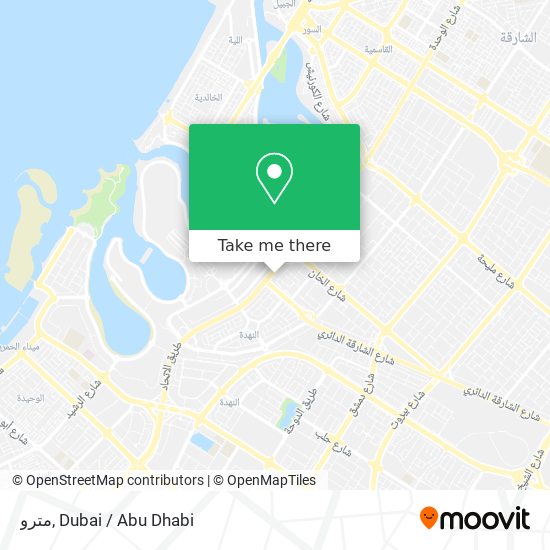 مترو map