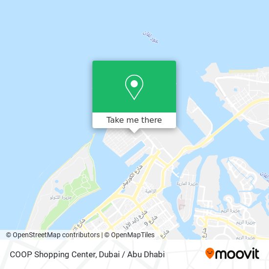 COOP Shopping Center map