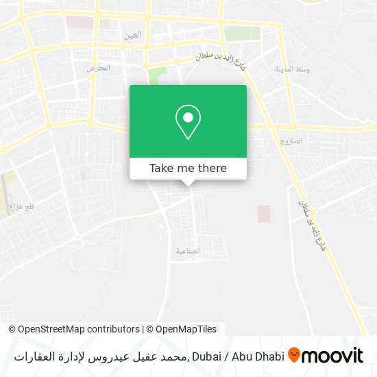 محمد عقيل عيدروس لإدارة العقارات map