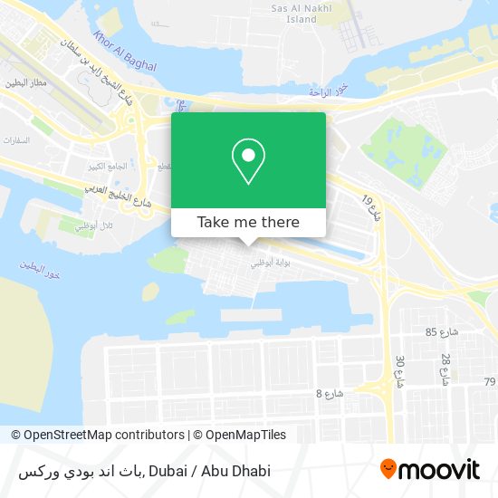 باث اند بودي وركس map