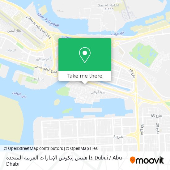 ذا هيتس إيكوس الإمارات العربية المتحدة map