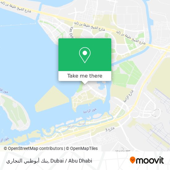 بنك أبوظبي التجاري map