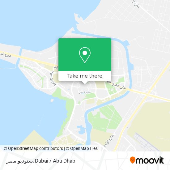 ستوديو مصر map