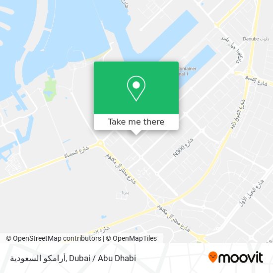 أرامكو السعودية map