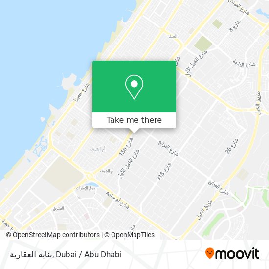 بناية العقارية map