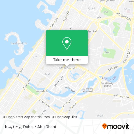 برج فيستا map