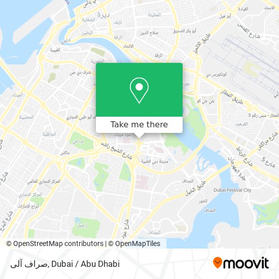 صراف آلى map